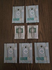 NOS Lot Of 7 Vintage Gallery Wall Small Plate Wire Hangers 3"-8" 