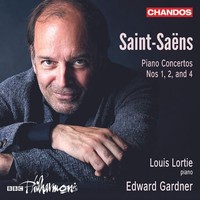 Camille Saint-Saens (1835-1921): Klavierkonzerte Nr. 1,2,4 - Chandos - (Cd / K