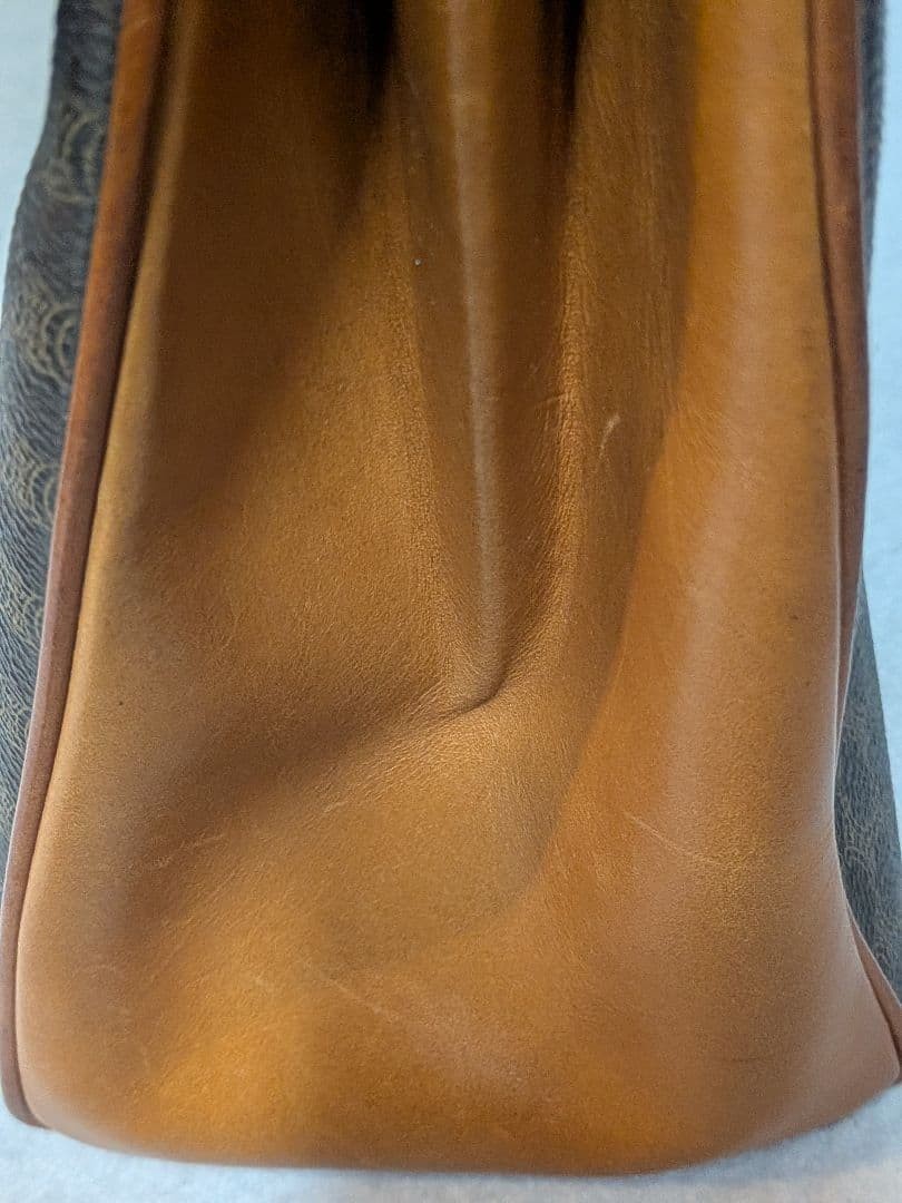 CELINE brown dot pattern tote bag - image 11