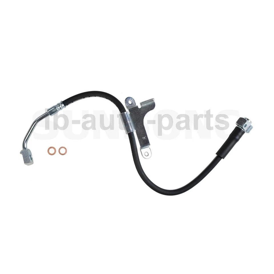 Manguera de freno delantera trasera Sunsong 4 piezas para GMC Envoy XUV 4,2 L 2004-2005 Foto 3 de 4