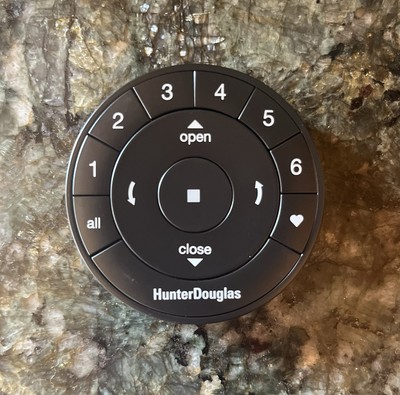 NEW Hunter Douglas Gen 2 Powerview Remote Control Only - Black  - FREE SHIPPING