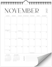 Beautiful 2025-2026 Wall Calendar - Runs from June 2025 until December 2026   La