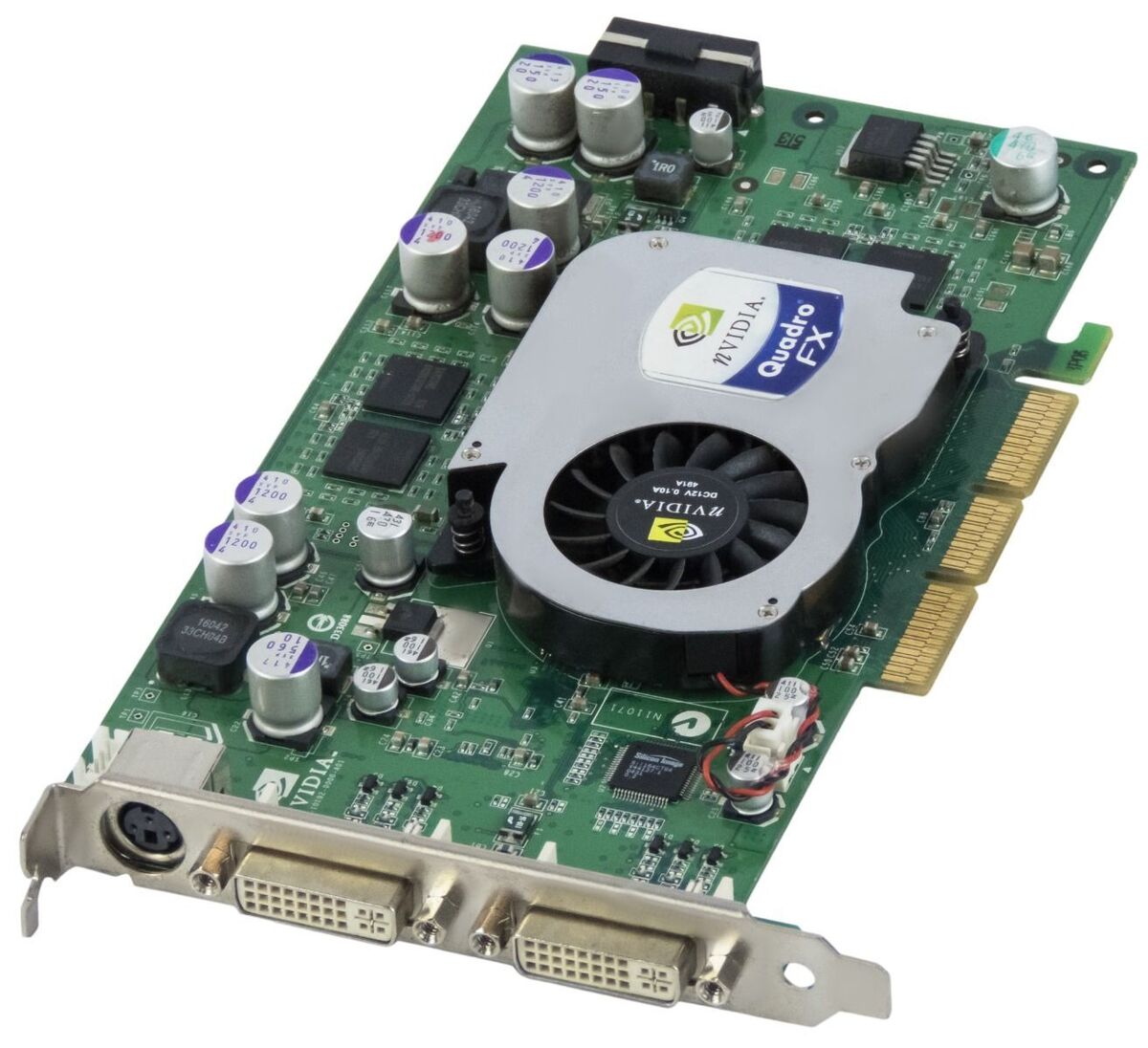 Graphics Card NVIDIA QUADRO FX1100 128MB GDDR2 AGP 128-BIT Graphics Card NVIDIA QUADRO FX1100 128MB GDDR2 AGP 128-BIT