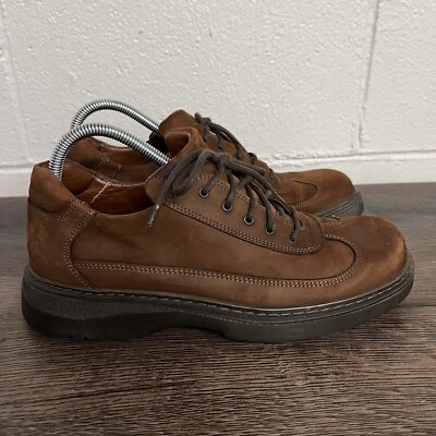 Bostonian Men\'s Size 12 Blue Nubuck Brown Dress Shoes Bostonian Suede Dress Shoes for Men for sale | eBay main image 2
