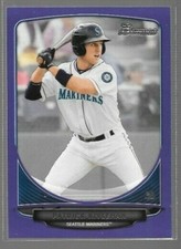 2013 Bowman Prospects Purple Patrick Kivlehan #BP92 Mariners