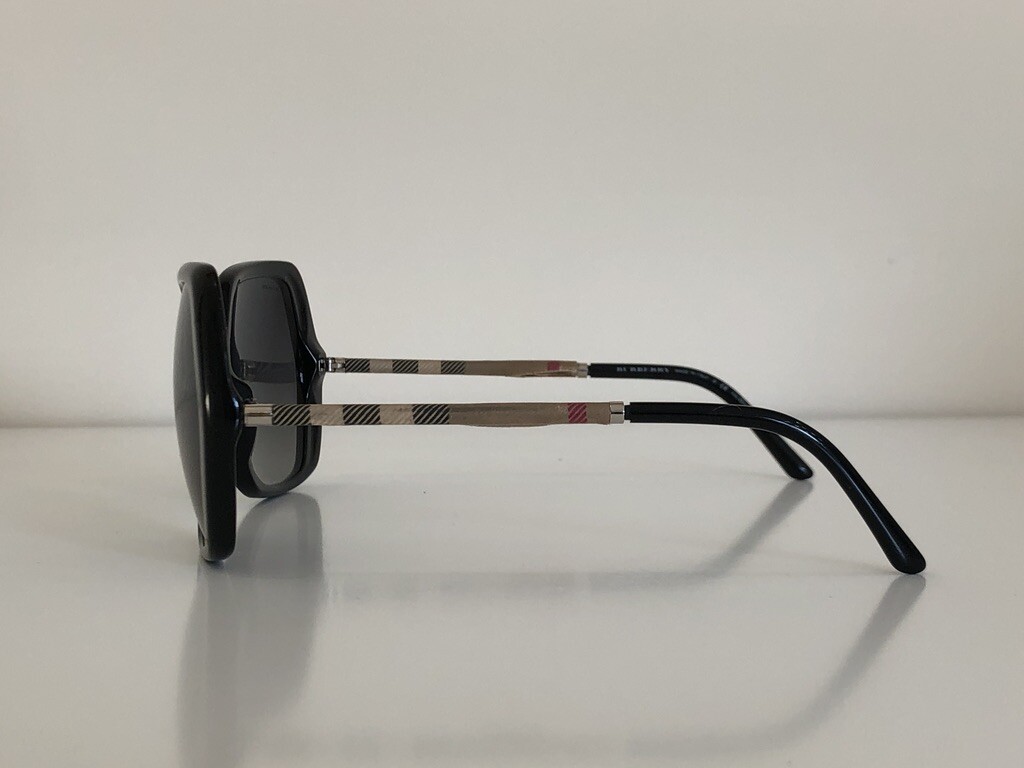 Burberry B 4122 3001/T3 Square Black Gray Polarized  display picture 2