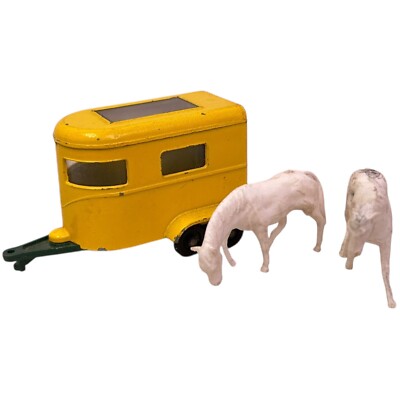 Vintage Matchbox Series 43 Pony Trailer With Horses Lesney Used | eBay