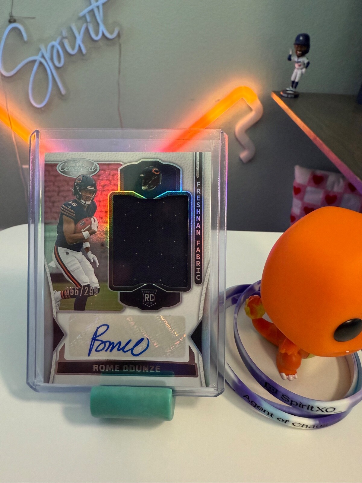 2024 Panini Certified - Freshman Fabric Mirror Signatures Rome Odunze /299