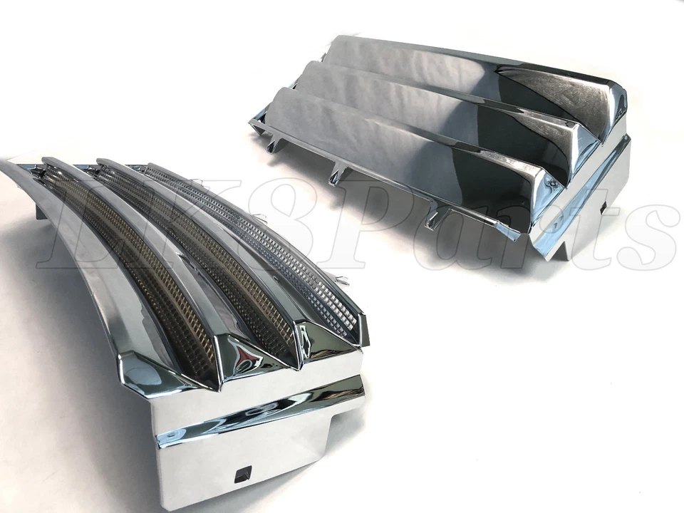 Juego de rejilla de admisión de aire de ventilación lateral Land Rover Range Rover L322 03-12 VUB503650 nuevo Foto 3 de 4