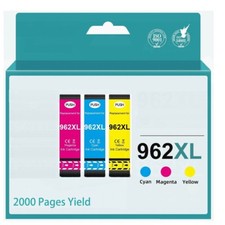 962XL Color ink Cartridges for HP OfficeJet Pro 9010 9015 9016 9018 9020 9025