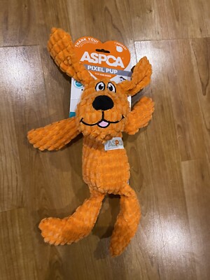 ASPCA  Pixel Pup -  Squeaky Dog Toy 14 
