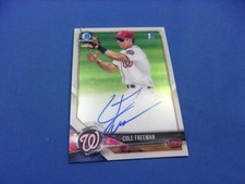 Bowman Chrome Prospects 2018 Autograph Auto Cole Freeman
