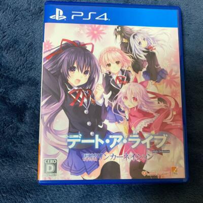 Date A Live Rio Reincarnation HD PlayStation4 PS4 Compile Gebraucht Japan Abe...