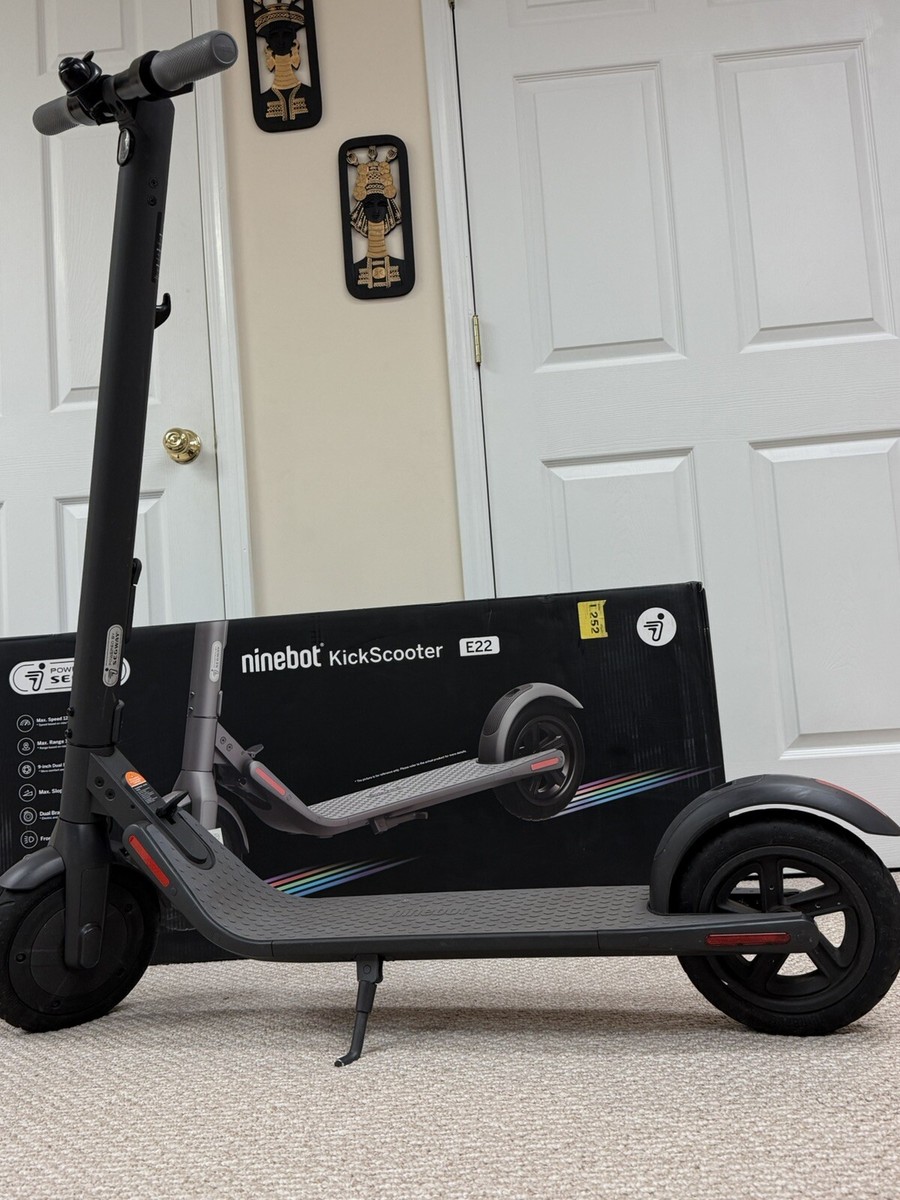 【美品】Segway-Ninebot Kickscooter E22 Segway Ninebot E22 300W Electric Kick Scooter | eBay