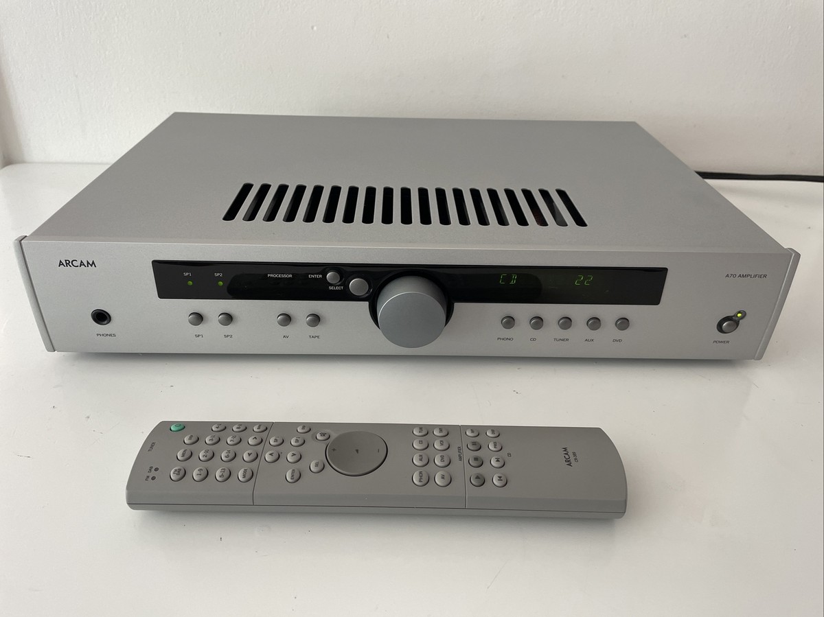 Arcam A70 Integrated Amplifier Silver | eBay