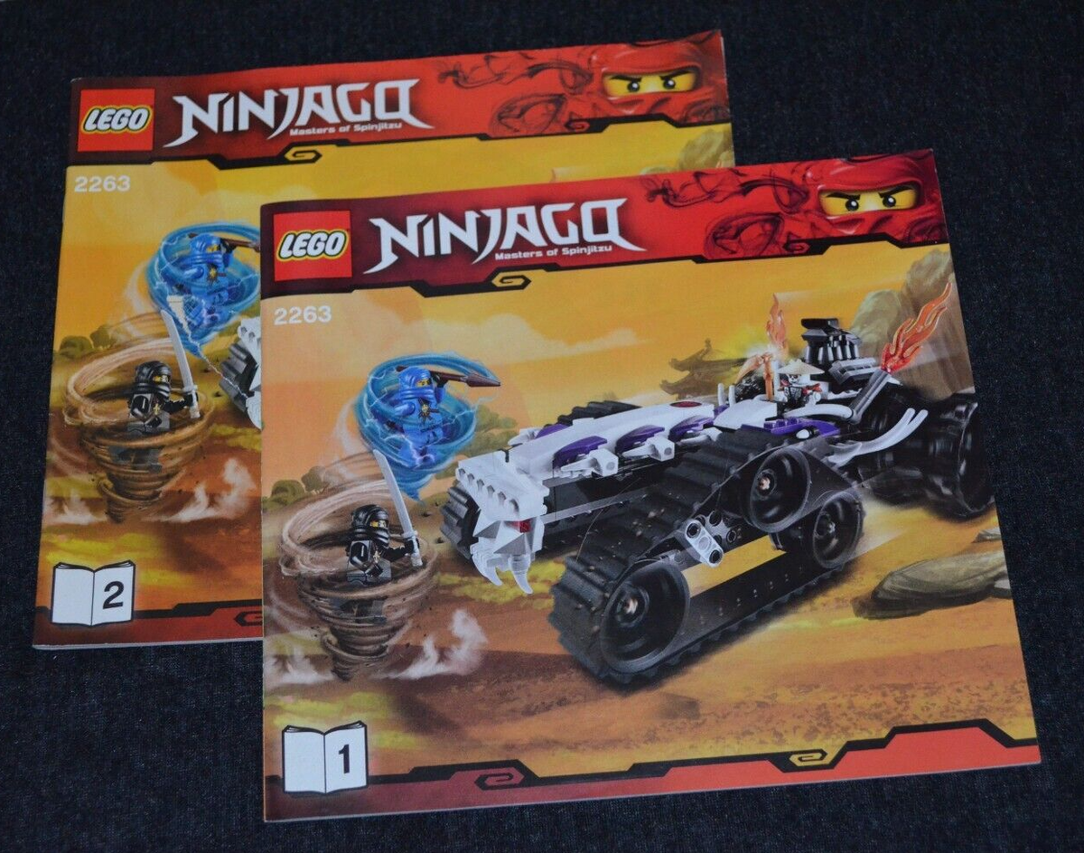 2263 INSTRUCTION BOOKLET ONLY For Set #2263 ~ Lego Ninjago ~ | eBay UK