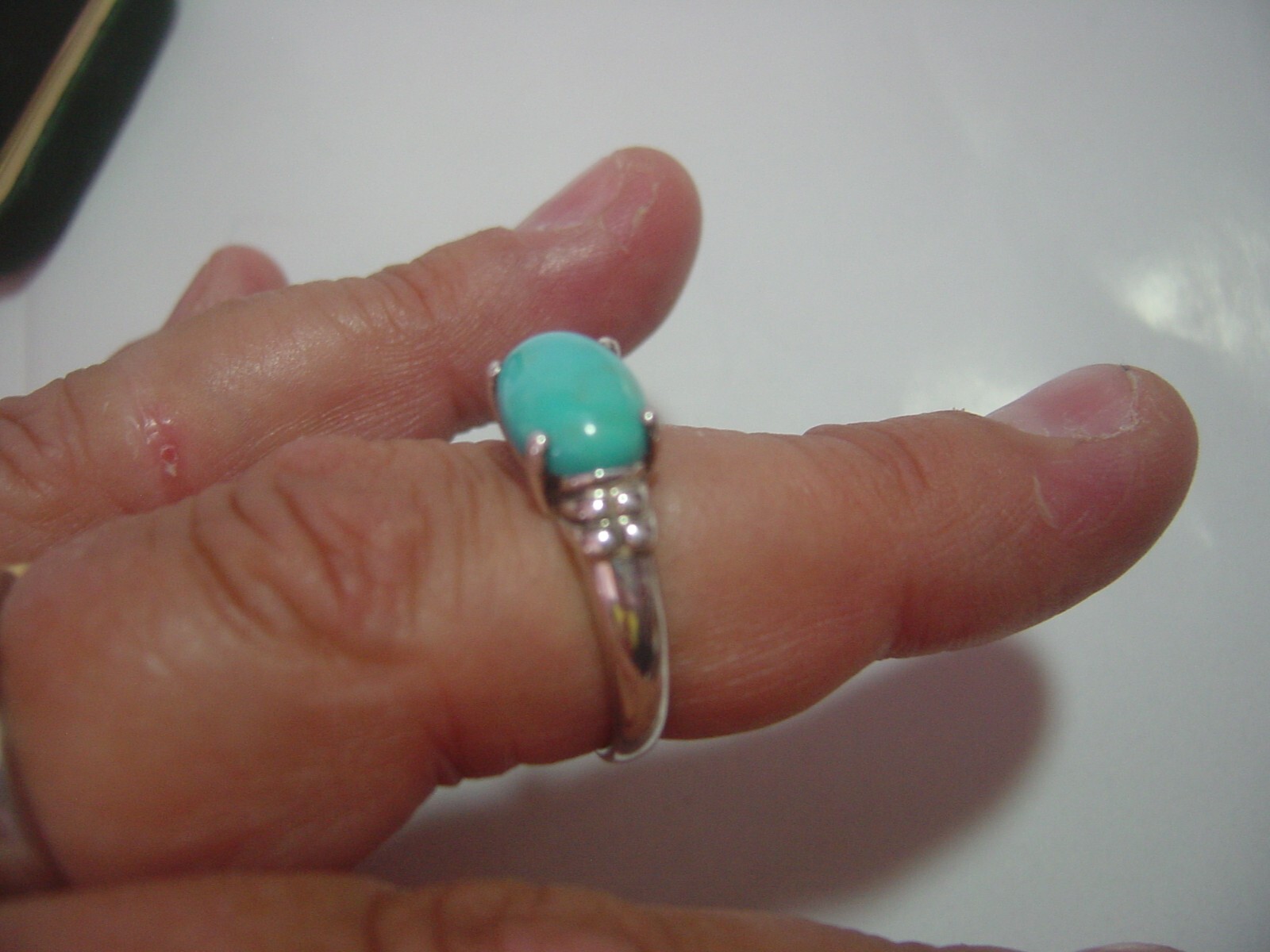 fabulous Solid Silver Ring-genuine sleeping beaut… - image 4