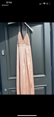 Beginning Boutique Rose Gold Prom Dress/Gown. New Without Tags. Size 8 |  eBay UK