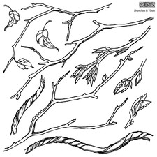 Iron Orchid Designs IOD Branches  Vines 12" Silicone Decor Stamp Set