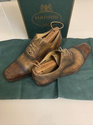 harris Firenze Men Hand Made Shoes, Shoe Tree NOT INCLUDED 