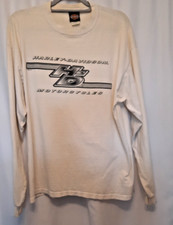 1998 L/S VTG White XL Harley Davidson Sturgis made in USA