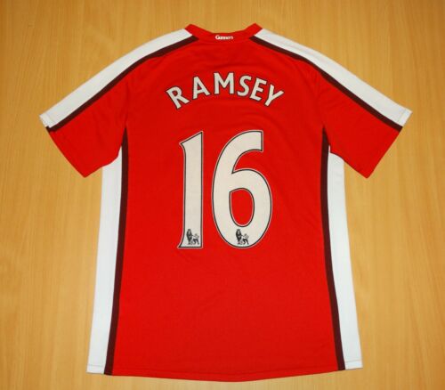 Arsenal 16 RAMSEY M MEDIUM HOME shirt 2008 2010 jersey soccer Football Soccer  