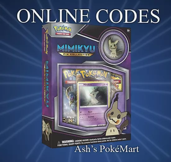 Pokemon TCG: Mimikyu Pin Collection