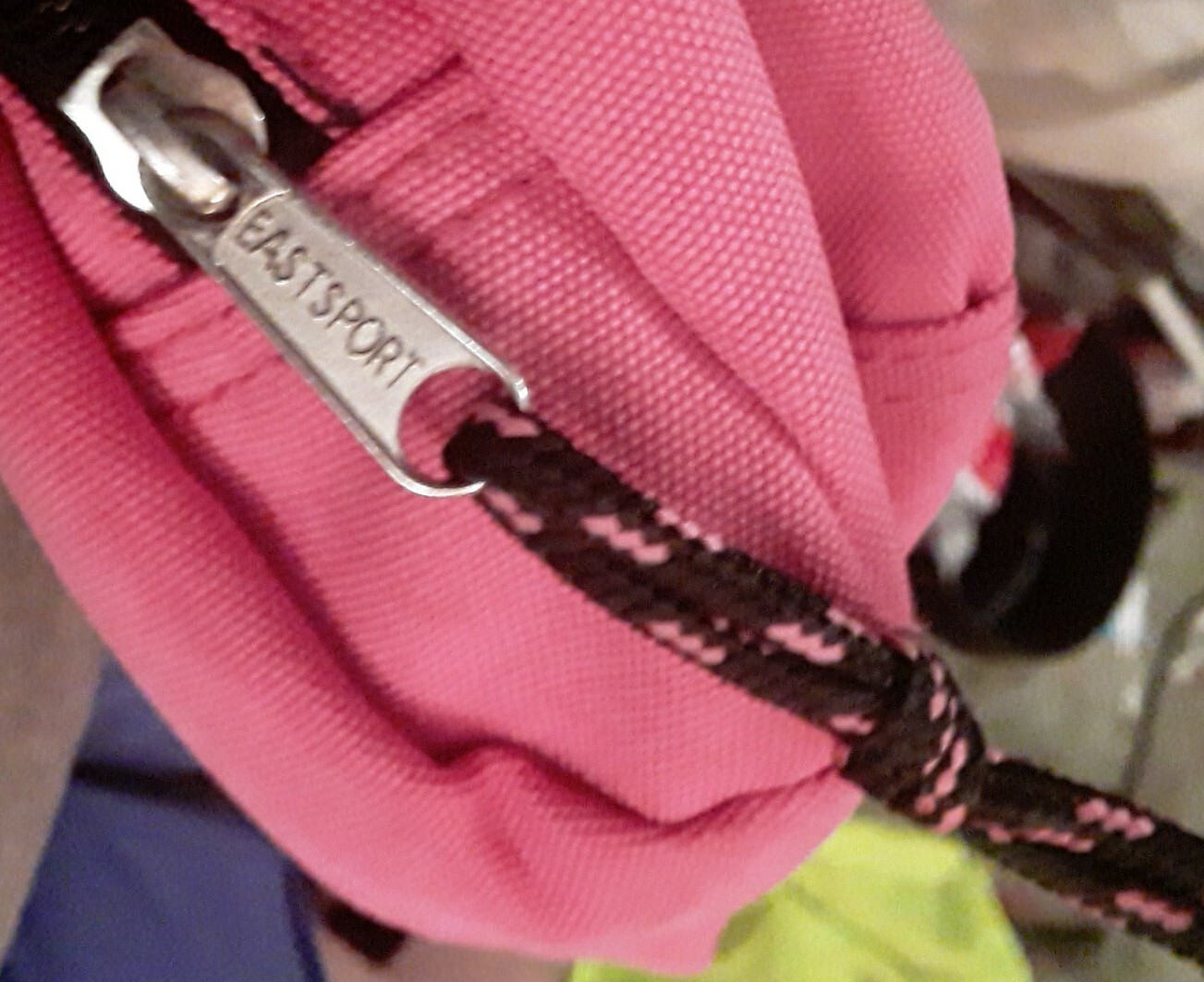 Mini Pink & Black Backpack