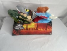 NEW 2021 Jurassic World Legacy Plush Set Mattel Raptor Rex Lot Of 4 With Box