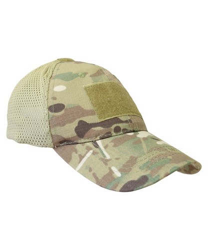 KT Spec-Ops Cap Baseball Cap Mesh Back Ripstop Camo MTP Style Peak - Picture 3 of 6