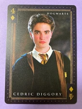 Cedric Diggory Playing Card #4 of Diamonds  Tully's Coffee Promo Japanese F/S