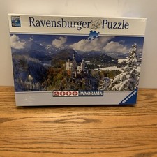 New Ravensbuger Neuschwanstein Castle 2000 Piece Puzzle