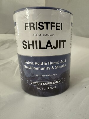 Shilajit Pure Himalayan Dulcimer Acid & Humic Acid 85+Trace Minerals 60g Exp4/26