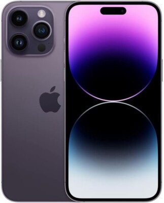 Apple iPhone 14 Pro Max  With Tiktok App, 256 GB Deep Purple (Unlocked)