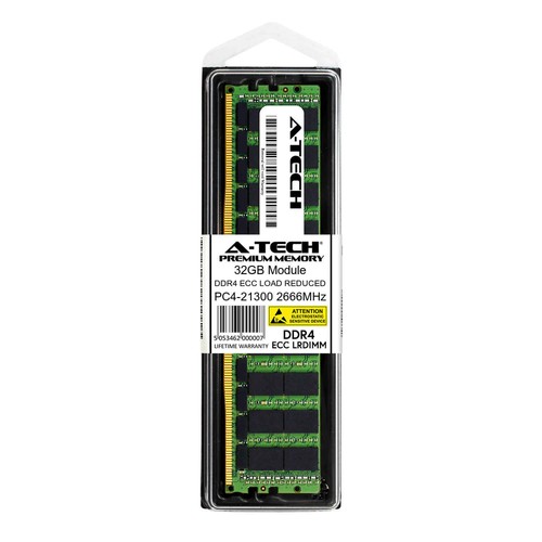 32GB DDR4 PC4-21300 LRDIMM (Hynix HMA84GL7AFR4N-VK Equivalent) Server Memory RAM - Picture 2 of 2