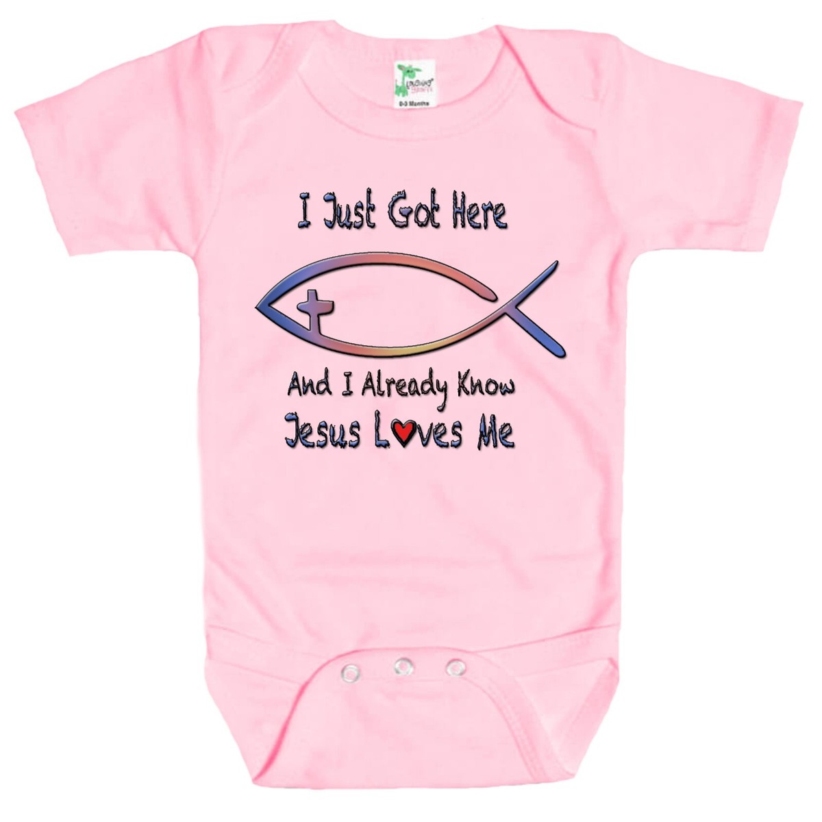 Jesus Loves Me Christian Baby Bodysuit Jesus Loves Me Christian Baby Bodysuit