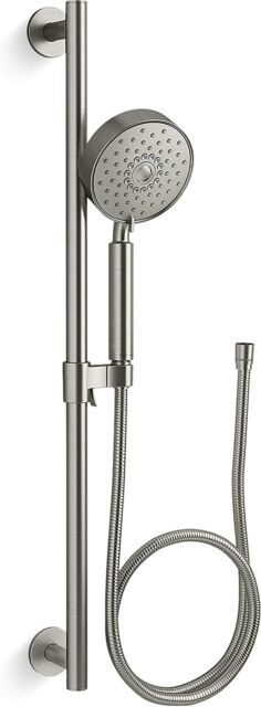 NEW Open Box Kohler 22178-G-BN Handheld Shower Kit Head Vibrant Brushed Nickel