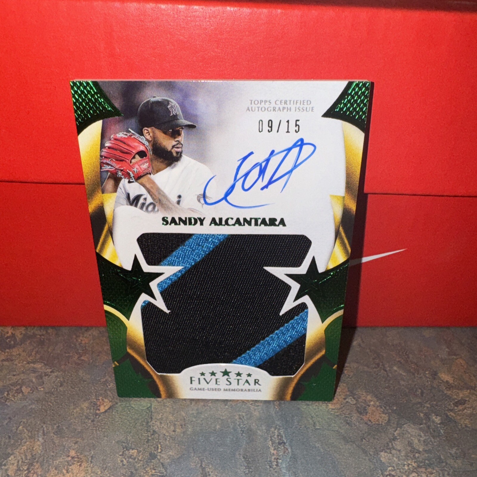 ☆2017 Topps Five Star jumbo patch auto 田中将大 25枚限定 直筆サイン