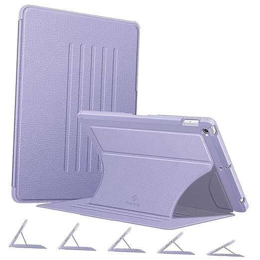 Magnetic Stand Case for iPad 9th 8th 7th Gen in Lilac Purple