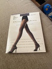 DONNA KARAN NEW YORK Vintage walnut Medium Sheer Control Top Pantyhose