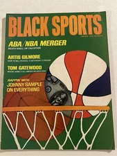 1972 BLACK Sports ABA NBA Merger? ARTIS GILMORE No Label NEWSSTAND Kentucky 