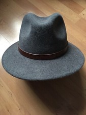 HESS NATUR HUT MÜTZE Damen Kopfbedeckung  WOLLE SCHURWOLLE NEU m Etikett