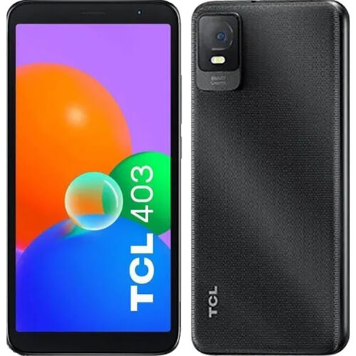 TCL 403 4G Prime Black 32GB + 2GB Dual-SIM Factory Unlocked OEM NEW - Picture 1 of 3