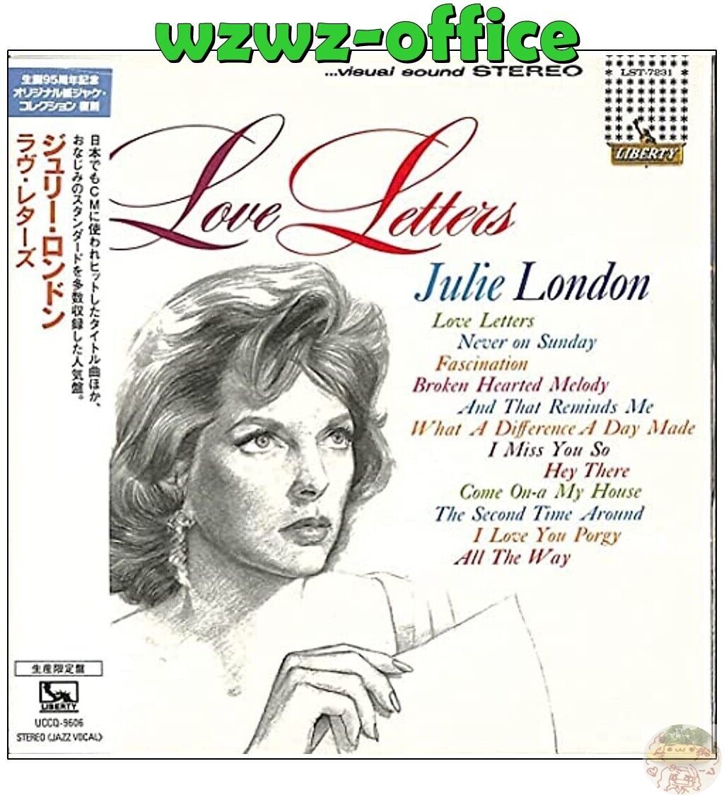 JULIE LONDON LOVE LETTERS GIAPPONE MINI LP CD