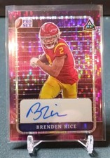 2023 Leaf Pro Set Mojo #PABR1 Brenden Rice 1/1 Auto Autograph RC Rookie