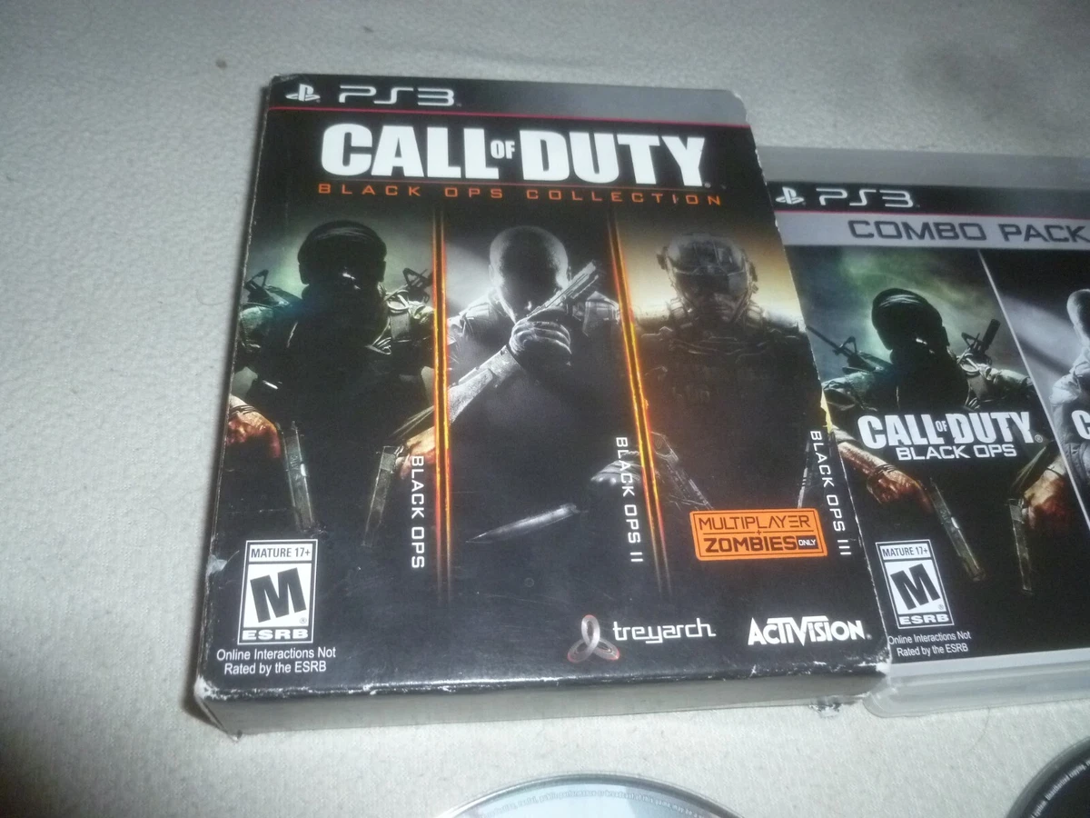 Multiplayer off-line CALL OF DUTY BLACK OPS 1,2,3, e 4 