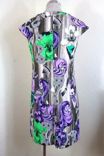 VERSACE Collection Cocktail Bodycon Sheat Dress Embellished Small Med 40 6 7 8 - Picture 7 of 24