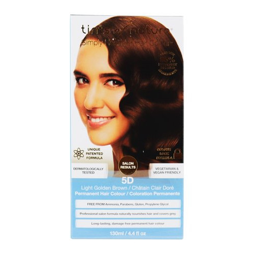 Tints Of Nature Permanent Hair Color 5D Light Golden Brown Vegetarian 4.4 fl oz
