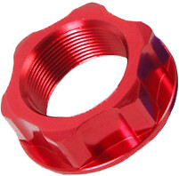 ZETA Steering Stem Nut and Bolt Red M22X27-P1.0 H12 ZE58-2023