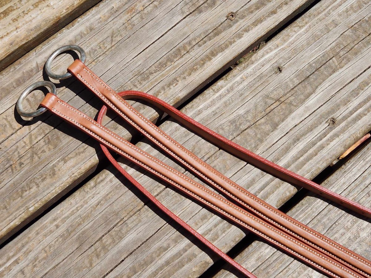 Attache Martingale De Course Devoucoux, Cuir Marron, Réglable, NEUF